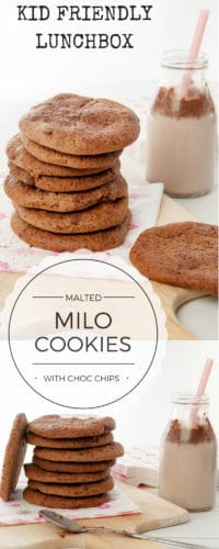 Malted Milo Cookies - PIN ME